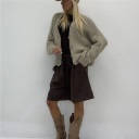 cardigan con bottoni flash